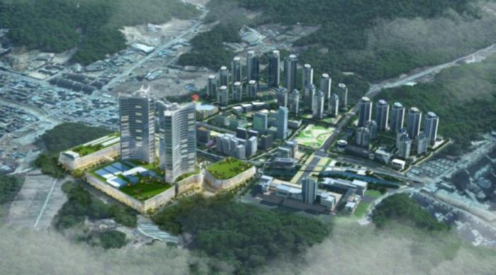 용인 역삼지구 도시개발사업 조감도